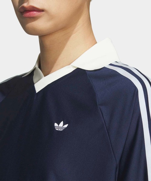 adidas(アディダス)の「FTBL JSY for BEAUTY&YOUTH ジャージー / アディダスオリジナルス adidas Originals(Tシャツ/カットソー・メンズ・ブルー・X-SMALL/SMALL/X-LARGE/LARGE/MEDIUM/XX-SMALL/XX-LARGE/3XL)」の7枚目の写真