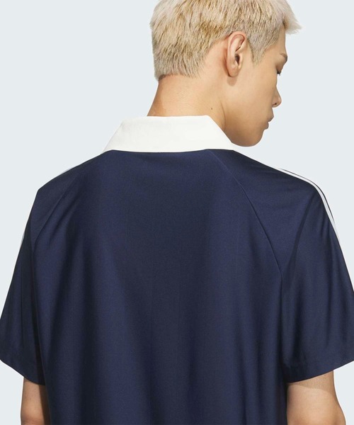 adidas(アディダス)の「FTBL JSY for BEAUTY&YOUTH ジャージー / アディダスオリジナルス adidas Originals(Tシャツ/カットソー・メンズ・ブルー・X-SMALL/SMALL/X-LARGE/LARGE/MEDIUM/XX-SMALL/XX-LARGE/3XL)」の8枚目の写真