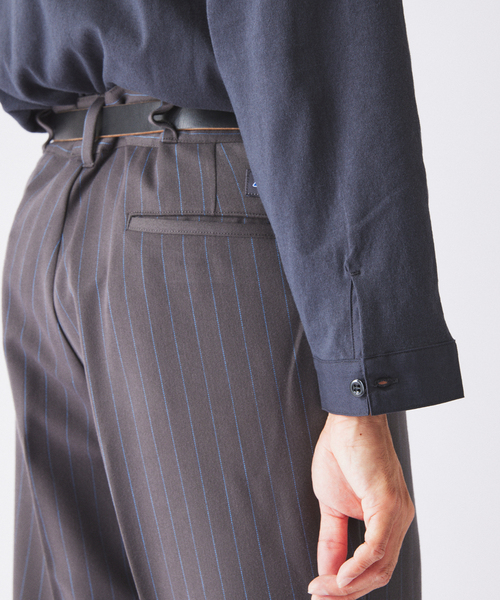 JOURNAL STANDARD relume(ジャーナルスタンダード レリューム)の「スリーピング ヘンリーネック ロングスリーブ(Tシャツ/カットソー・メンズ・ホワイト/ベージュ系その他/ブラックミックス・MEDIUM/LARGE)」の17枚目の写真
