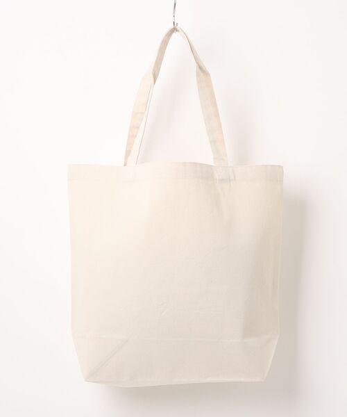 Ol' Basics(オールベーシックス)の「Ol' Basics(オール・ベーシックス) トートバッグ キャンバス フラッグイラスト ロゴ プリント 鞄 BAG アメカジ メンズ レディース ユニセックス Lサイズ(トートバッグ・レディース・ナチュラル・FREE)」の3枚目の写真