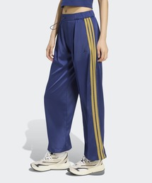 ラックスフロー サテン ルーズフィット ストレートレッグ オープンヘム パンツ / アディダス adidas