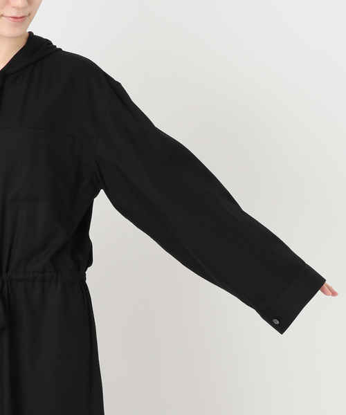 IENA LA BOUCLE（イエナラブークル）の「IENA LA BOUCLE CU/PLソフトビエラオールインワン（つなぎ/オールインワン・レディース・ブラック/チャコールグレー・38/36）」の6枚目の写真