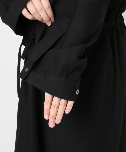 IENA LA BOUCLE（イエナラブークル）の「IENA LA BOUCLE CU/PLソフトビエラオールインワン（つなぎ/オールインワン・レディース・ブラック/チャコールグレー・38/36）」の10枚目の写真