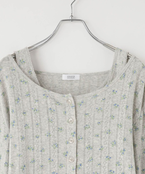 LOWRYS FARM(ローリーズファーム)の「パターンメッシュ2PLS 1052762(Tシャツ/カットソー・レディース・グレー・FREE)」の21枚目の写真
