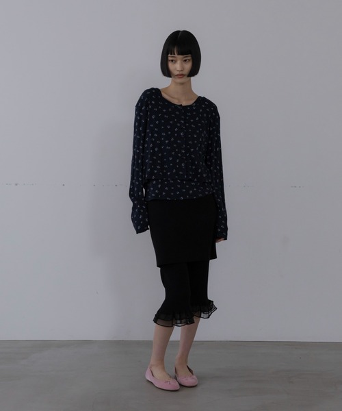 LOWRYS FARM(ローリーズファーム)の「パターンメッシュ2PLS 1052762(Tシャツ/カットソー・レディース・グレー・FREE)」の11枚目の写真