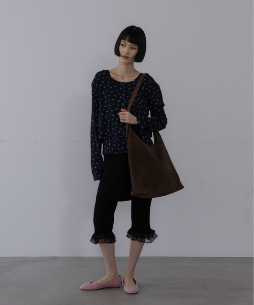 LOWRYS FARM(ローリーズファーム)の「パターンメッシュ2PLS 1052762(Tシャツ/カットソー・レディース・グレー・FREE)」の13枚目の写真