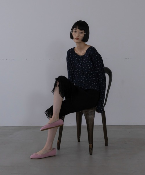 LOWRYS FARM(ローリーズファーム)の「パターンメッシュ2PLS 1052762(Tシャツ/カットソー・レディース・グレー・FREE)」の15枚目の写真