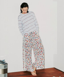 MEYAME（メヤメ）の「MEYAME | 〈別注〉コットン ボーダー長袖プルオーバー WOMEN（Tシャツ/カットソー）」