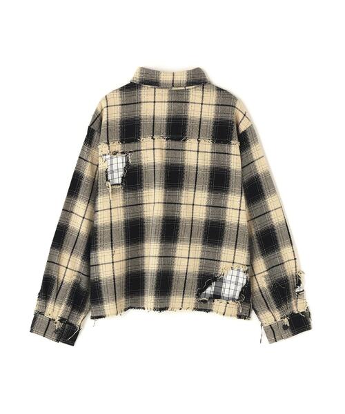 FR(13)NDS(フレンズ)の「FR(13)NDS/フレンズ/WOMEN DAMAGE CHECK SHIRT(シャツ/ブラウス・レディース・その他18/ネイビー/レッド/ホワイト・S)」の14枚目の写真