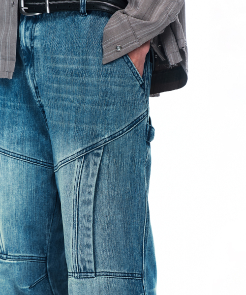 RSSC(アールエスエスシー)の「CUTLINE WASHED FLARE PANTS - DENIM(デニムパンツ・レディース・その他・1/2)」の8枚目の写真