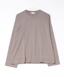 handvaerk（ハンドバーク）の「handvaerk | 60/2 コットン クルーネック長袖Tシャツ MEN（Tシャツ/カットソー）」