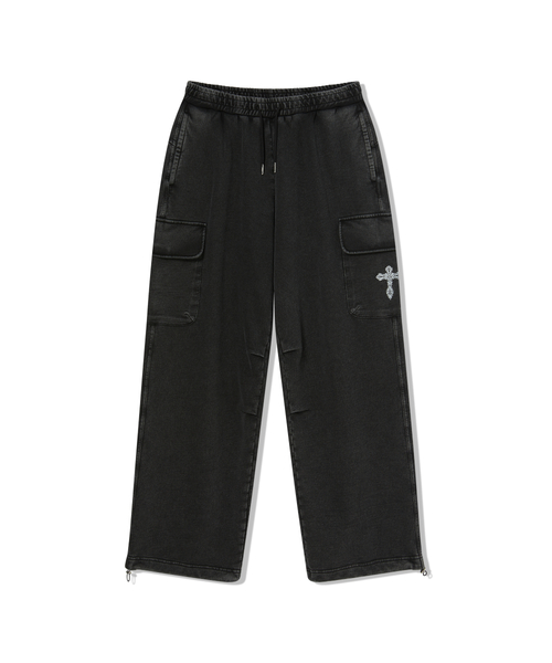 LIFE WORK(ライフワーク)の「レディース LW3 クロムソルトウォッシングカーゴパンツ(その他パンツ・レディース・ブラック/チャコールグレー・FREE)」の1枚目の写真