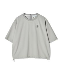 LIFE WORK | レディース フロッピーメタリックシルバーラドック半袖Tシャツ(Tシャツ/カットソー)
