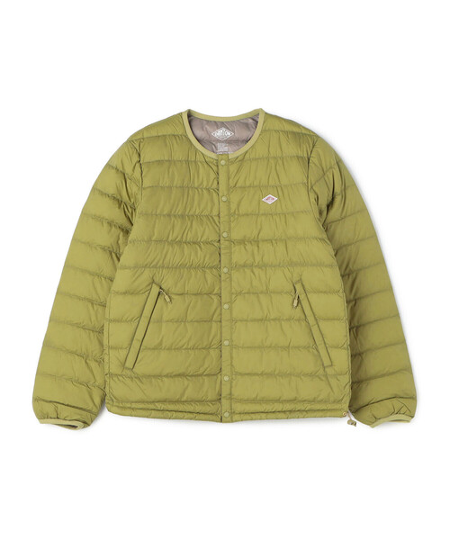 DANTON(ダントン)の「Men's Crewneck Inner Down Jacket(ダウンジャケット/コート・メンズ・ブラック/ブラック系その他/オリーブ/オフホワイト/ベージュ系その他/ブルー系その他/グリーン系その他・XL/XXL/L/M/XS/S)」の6枚目の写真