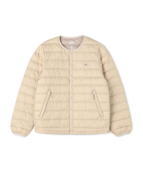 DANTON(ダントン)の「Men's Crewneck Inner Down Jacket(ダウンジャケット/コート・メンズ・ブラック/ブラック系その他/オリーブ/オフホワイト/ベージュ系その他/ブルー系その他/グリーン系その他・XL/XXL/L/M/XS/S)」の2枚目の写真