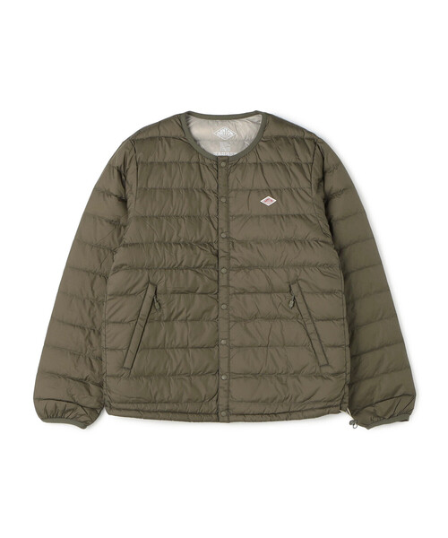 DANTON(ダントン)の「Men's Crewneck Inner Down Jacket(ダウンジャケット/コート・メンズ・ブラック/ブラック系その他/オリーブ/オフホワイト/ベージュ系その他/ブルー系その他/グリーン系その他・XL/XXL/L/M/XS/S)」の5枚目の写真