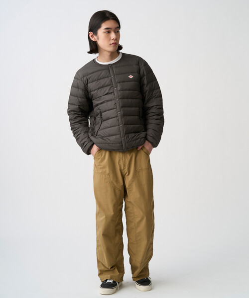 DANTON(ダントン)の「Men's Crewneck Inner Down Jacket(ダウンジャケット/コート・メンズ・ブラック/ブラック系その他/オリーブ/オフホワイト/ベージュ系その他/ブルー系その他/グリーン系その他・XL/XXL/L/M/XS/S)」の15枚目の写真