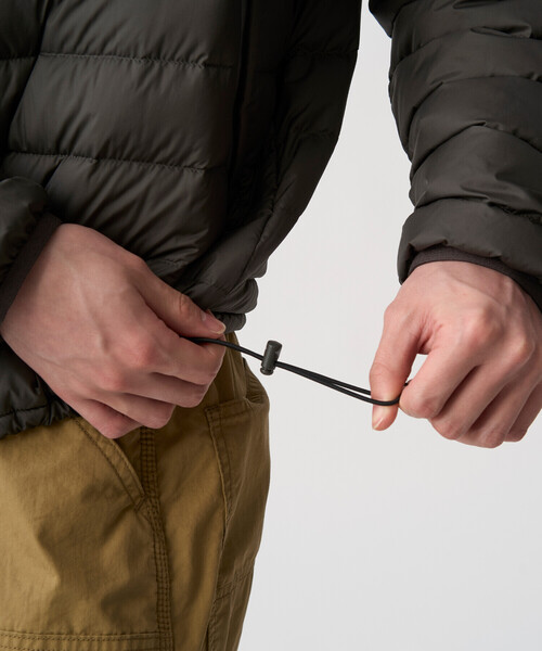 DANTON(ダントン)の「Men's Crewneck Inner Down Jacket(ダウンジャケット/コート・メンズ・ブラック/ブラック系その他/オリーブ/オフホワイト/ベージュ系その他/ブルー系その他/グリーン系その他・XL/XXL/L/M/XS/S)」の11枚目の写真
