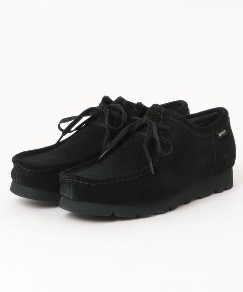 Clarks(クラークス)の「【CLARKS/クラークス】Wallabee GTX / ワラビーゴアテックス / ユニセックス(モカシン/デッキシューズ・メンズ・ダークブラウン/ブラック系その他2/ブラック系その他・8/8.5/7.5/7)」の2枚目の写真