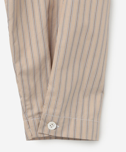 GALLEGO DESPORTES(ギャレゴデスポート)の「GALLEGO DESPORTES | コットン 長袖シャツ STRIPE WOMEN(シャツ/ブラウス・レディース・ブルー系その他/ブラウン系その他・S)」の6枚目の写真