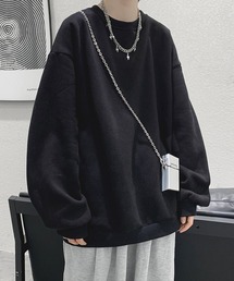 Silly（シリー）の「【ゆるっと着るだけで旬見え！】ビッグシルエットドロップショルダークルーネックスウェット（スウェット）」