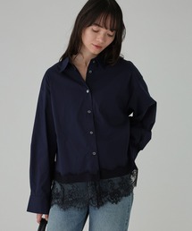 レースドッキングシャツ