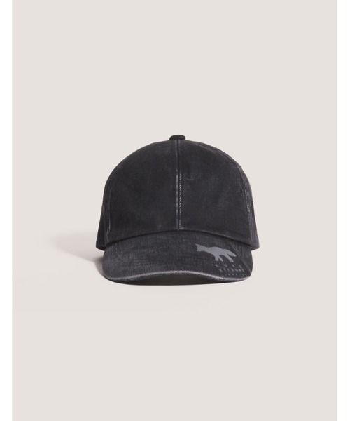 MAISON KITSUNE X KURO BLACK DENIM CAP（キャップ）｜Maison Kitsune