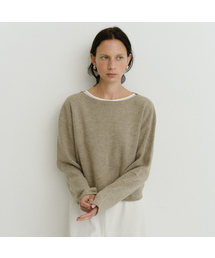 URAGO（ユラーゴ）の「Wholegarment boatneck knit（ニット/セーター）」