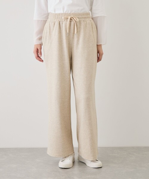 Jayro(ジャイロ)の「カシミヤタッチスムースワイドパンツ(その他パンツ・レディース・グレー/ベージュ・M)」の1枚目の写真