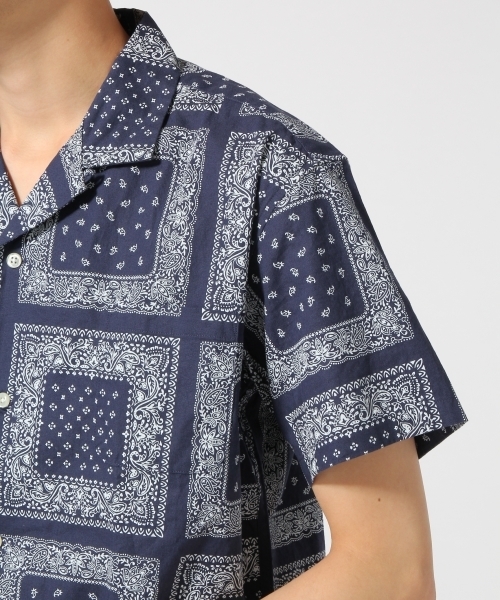 RAGEBLUE（レイジブルー）の「ネイビー柄シャツ/721696（シャツ/ブラウス・メンズ・ブルー系その他/ライトブルー/その他・MEDIUM/LARGE）」の11枚目の写真