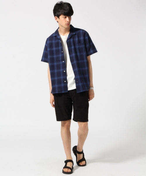 RAGEBLUE（レイジブルー）の「ネイビー柄シャツ/721696（シャツ/ブラウス・メンズ・ブルー系その他/ライトブルー/その他・MEDIUM/LARGE）」の10枚目の写真