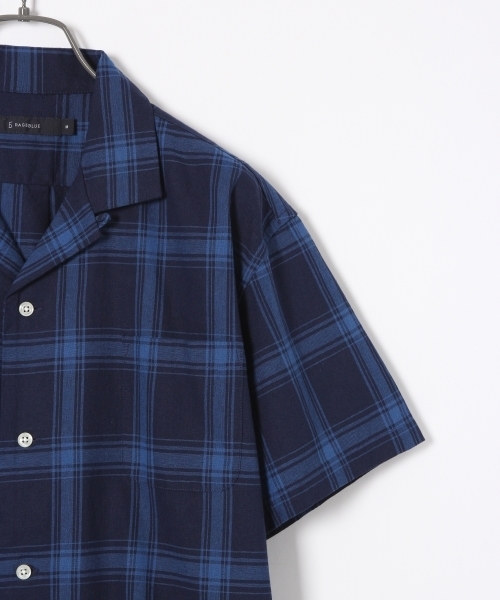 RAGEBLUE（レイジブルー）の「ネイビー柄シャツ/721696（シャツ/ブラウス・メンズ・ブルー系その他/ライトブルー/その他・MEDIUM/LARGE）」の19枚目の写真