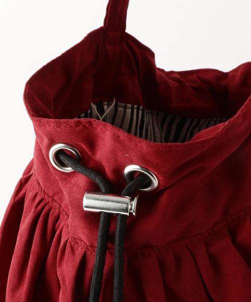 Another Edition（アナザーエディション）の「CASSELINIフリルトートバッグ/CASSELINI FRL TOTE◆（ショルダーバッグ・レディース・ブラック/ブラウン/レッド・FREE）」の8枚目の写真