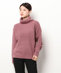 選べる2typeドロップショルダービッグシルエットシンプルニットトップス
