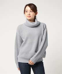 選べる2typeドロップショルダービッグシルエットシンプルニットトップス