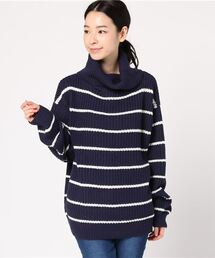 選べる2typeドロップショルダービッグシルエットシンプルニットトップス