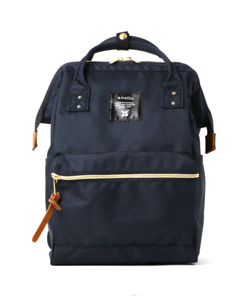anello(アネロ)の「【anello】ポリエステルキャンバスバックパックS/アネロ(バックパック/リュック・レディース・ネイビー/ブラック/マルチ/キャメル・FREE)」の18枚目の写真