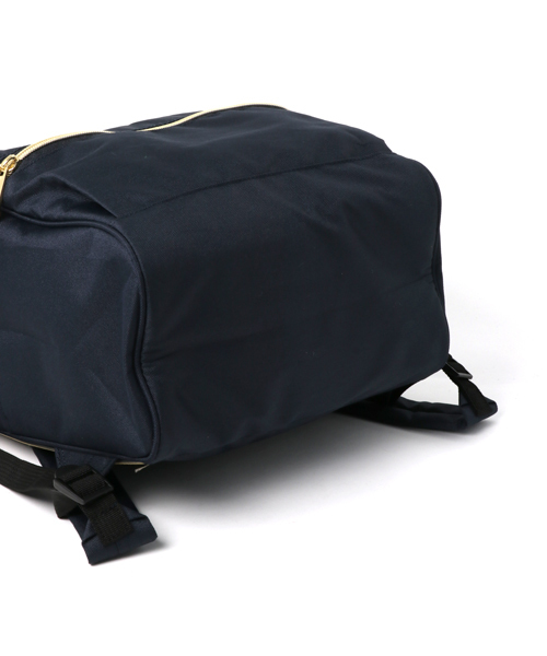 anello(アネロ)の「【anello】ポリエステルキャンバスバックパックS/アネロ(バックパック/リュック・レディース・ネイビー/ブラック/マルチ/キャメル・FREE)」の6枚目の写真