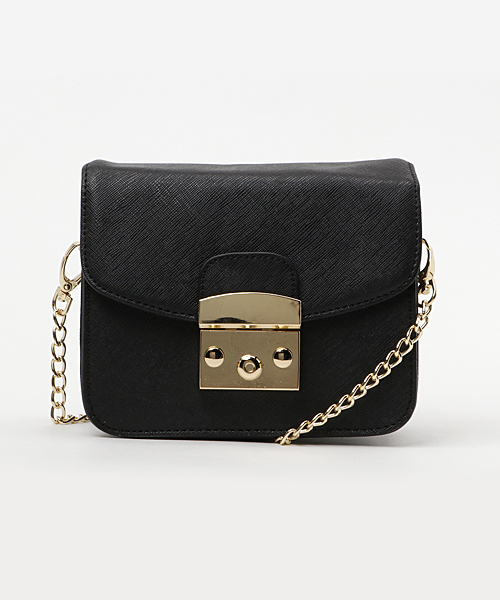 KOBE LETTUCE（コウベレタス）の「チェーン取り外しOK☆2wayチェーンショルダーミニバッグ（ショルダーバッグ・レディース・モスグリーン/ピンク/ボルドー/レオパード/グレー/ベージュ/マスタード/ブラック/ブラウン/レッド/オフホワイト・FREE）」の20枚目の写真