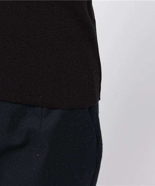 UNITED TOKYO（ユナイテッドトウキョウ）の「ゴム編みコンパクトニットプルオーバー（ニット/セーター・レディース・ブラック/サックスブルー/イエロー/ブラウン/レッド・1）」の11枚目の写真