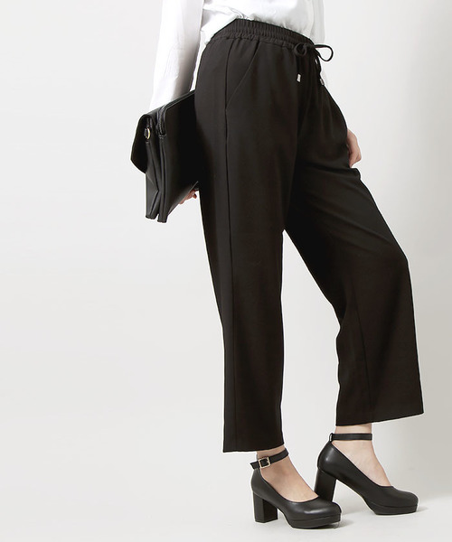 WEGO（ウィゴー）の「WEGO/アンクルワイドパンツ（その他パンツ・レディース・ブラック/ブラック系その他4/ブラック系その他/インディゴブルー/ベージュ/その他1・FREE）」の16枚目の写真