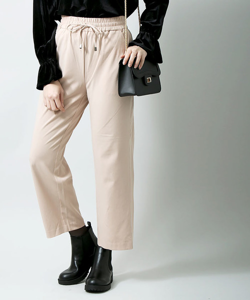 WEGO（ウィゴー）の「WEGO/アンクルワイドパンツ（その他パンツ・レディース・ブラック/ブラック系その他4/ブラック系その他/インディゴブルー/ベージュ/その他1・FREE）」の20枚目の写真