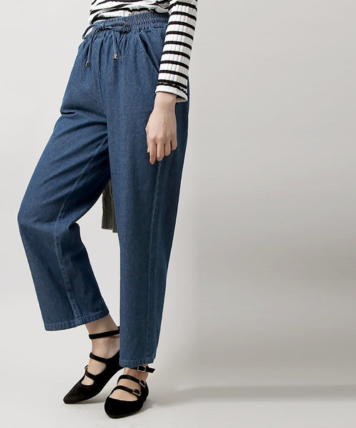 WEGO（ウィゴー）の「WEGO/アンクルワイドパンツ（その他パンツ・レディース・ブラック/ブラック系その他4/ブラック系その他/インディゴブルー/ベージュ/その他1・FREE）」の19枚目の写真