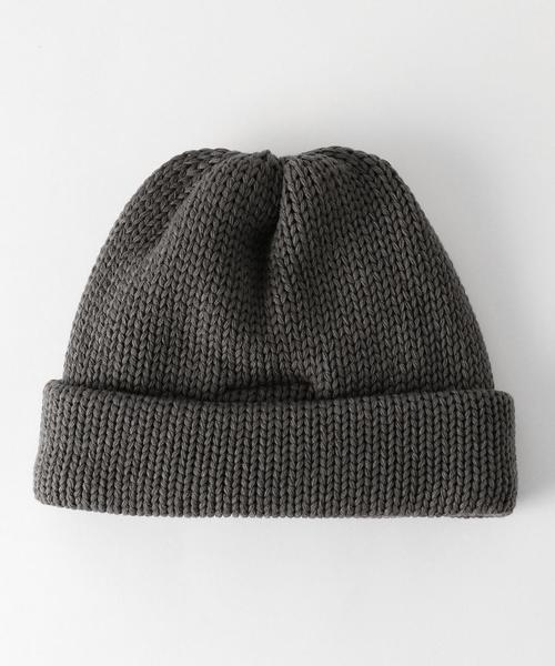 COMESANDGOES(カムズアンドゴーズ)の「<COMESANDGOES> STANDART KNIT/ニットキャップ □□ ◆(ニットキャップ/ビーニー・メンズ・ホワイト/ブラック/ダークグレー/ネイビー・FREE)」の8枚目の写真
