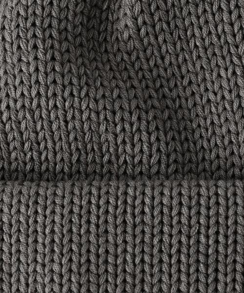 COMESANDGOES(カムズアンドゴーズ)の「<COMESANDGOES> STANDART KNIT/ニットキャップ □□ ◆(ニットキャップ/ビーニー・メンズ・ホワイト/ブラック/ダークグレー/ネイビー・FREE)」の9枚目の写真