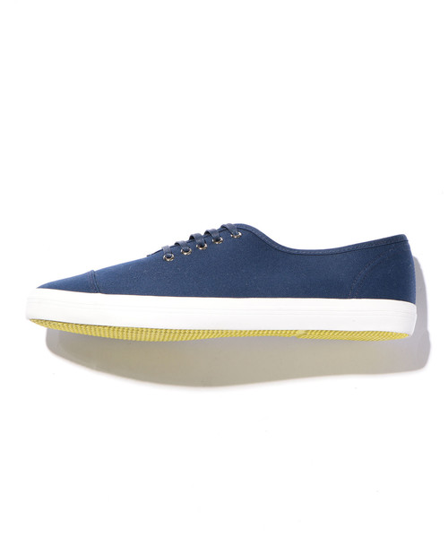 BEAUTY&YOUTH UNITED ARROWS（ビューティーアンドユースユナイテッドアローズ）の「BY ∴ ツイル キャップトゥー スニーカー（スニーカー・メンズ・ホワイト/ネイビー/ブラック/ライラック・9/10/7/8）」の14枚目の写真