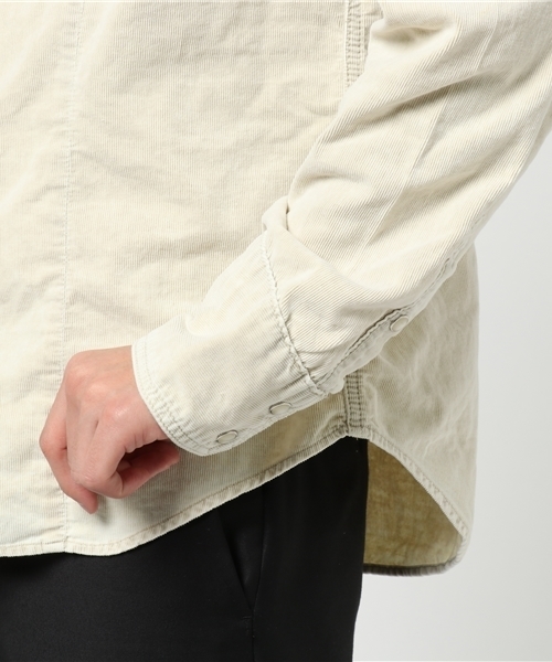 VENCEEXCHANGE（ヴァンスエクスチェンジ）の「サマーコールウェスタンシャツ                  （シャツ/ブラウス・メンズ・ライトブルー/ベージュ/梅・LARGE/MEDIUM）」の7枚目の写真