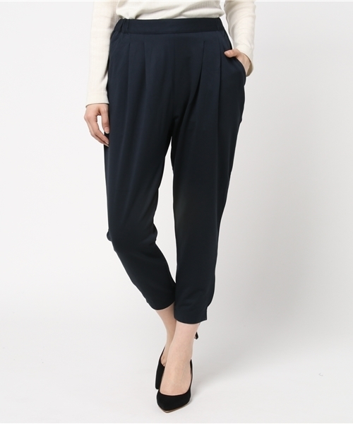 Honeys（ハニーズ）の「カットジョガーパンツ（その他パンツ・レディース・ブラック/杢グレー/ネイビー/チャコール・S/L/M）」の4枚目の写真