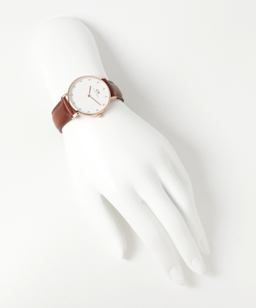 Daniel Wellington（ダニエルウェリントン）の「Daniel Wellington / ダニエル・ウェリントン ST ANDREWS セントアンドリュー クォーツ レザーバンド DW00100075(0950DW)（アナログ腕時計・メンズ・ブラウン・FREE）」の7枚目の写真