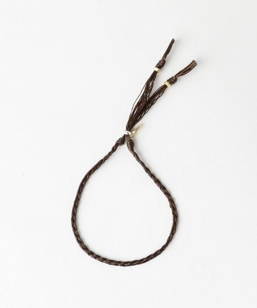 BEAUTY&YOUTH UNITED ARROWS（ビューティーアンドユースユナイテッドアローズ）の「【WEB限定】 by カラー コード ブレスレット ◆（ブレスレット・メンズ・ホワイト/ブラック/グレー/ブラウン/ダークブラウン/ピンク/レッド/オレンジ/イエロー/ケリー/ネイビー・フリー）」の5枚目の写真